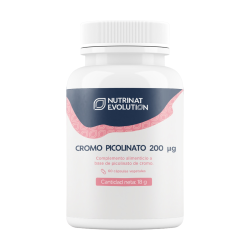 Cromo picolinato 200ug 60cap nutrinat evolution