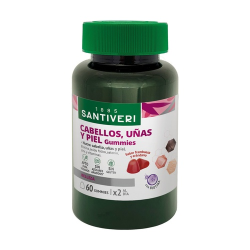 Cabellos uñas y piel gummies santiveri 60g