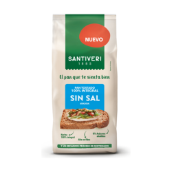 Pan dextrin 100% integral sin sal 200g santiveri