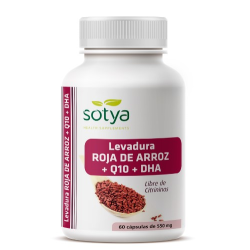 Levadura roja de arroz+q10+ dha 60cap sotya
