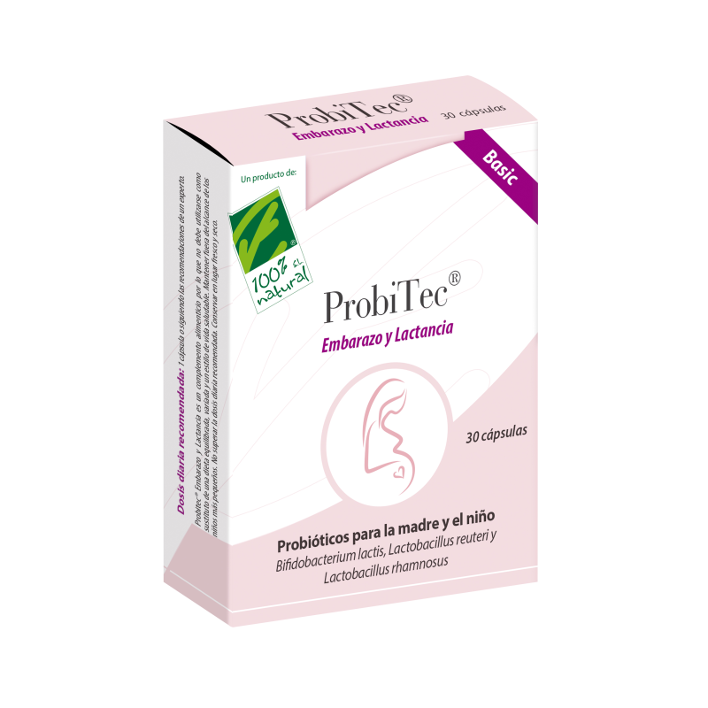 Probitec embarazo y lactancia basic 30cap 100% nat