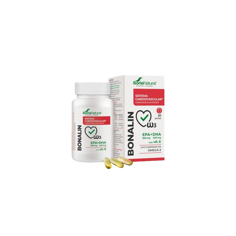 Bonalin epa+dha 30 perlas soria natural