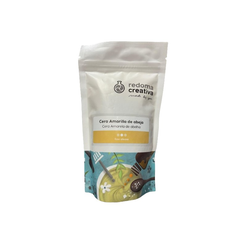 Cera abeja amarilla redoma creativa 100g
