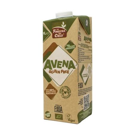 Bebida avena sin gluten 1l f/c