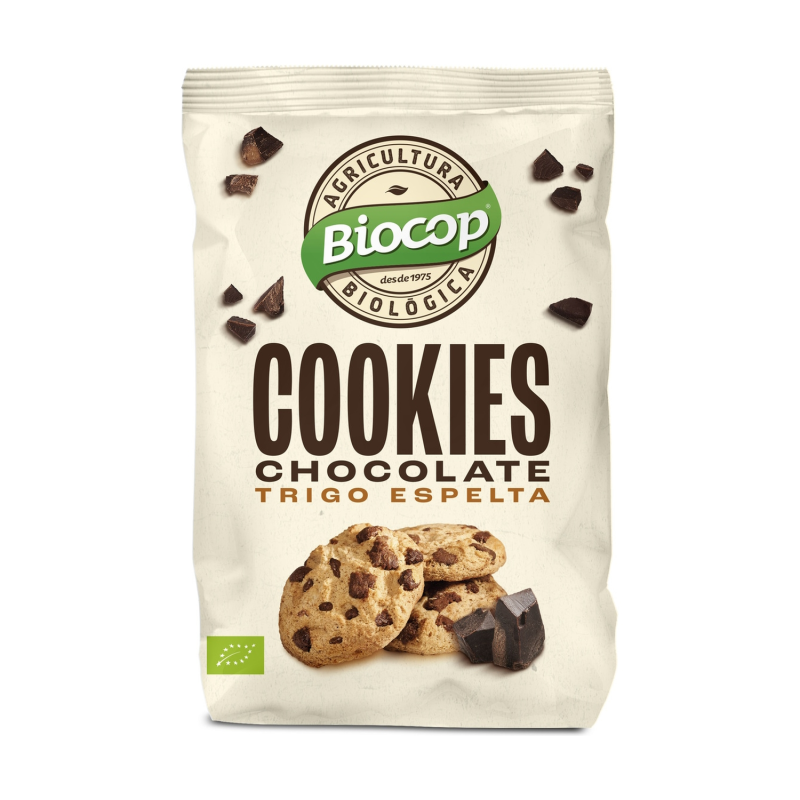 Cookies chocolate trigo espelta 200g biocop