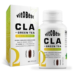 Cla + te verde 90 perlas vitobest