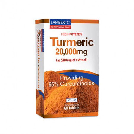 Curcuma 20.000mg 60tab lamberts