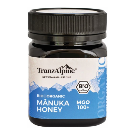 Miel manuka mgo 100+ 250g tranzalpine bio