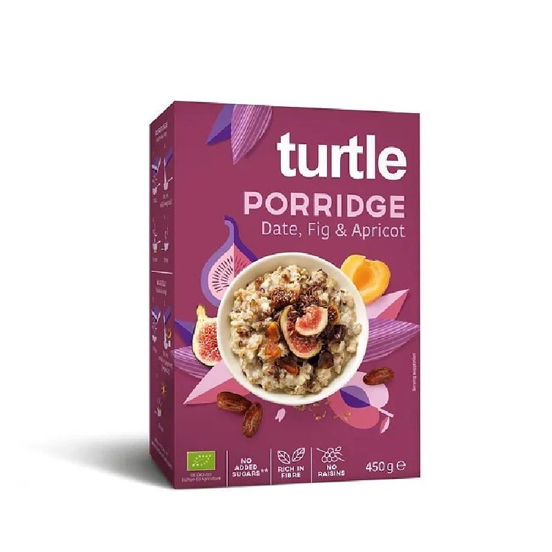 Turtle porridge datil higo y albaricoque 450g