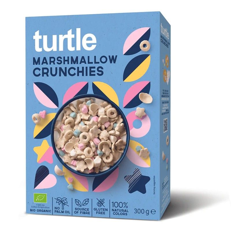 Turtle marshmallow crunchies 300g