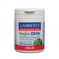 Vegan dha 250mg 60caps. lambers