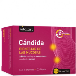 Candida vitalart 30 perlas + 30 cap