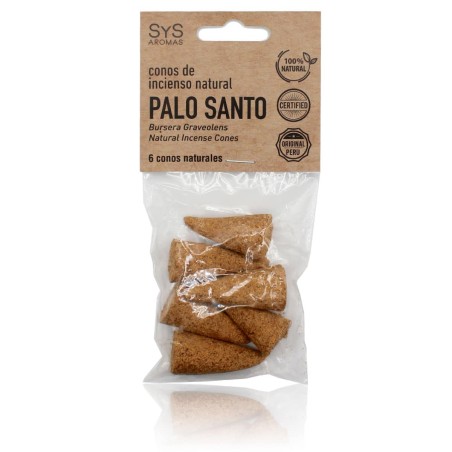 Palo santo conos 6 unds sys