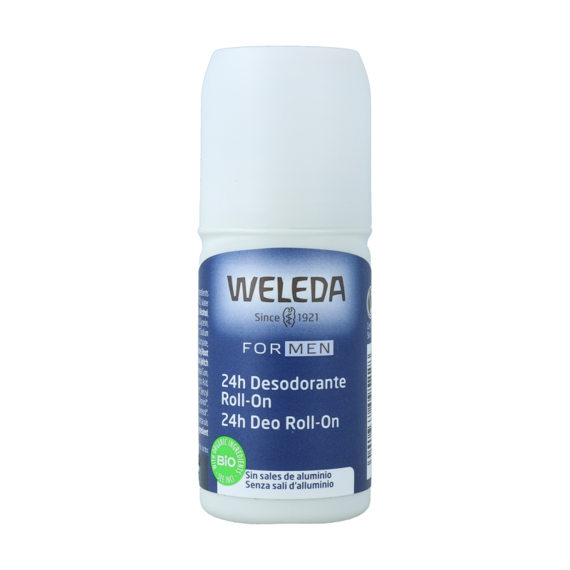Desodorante roll-on for men weleda 50ml