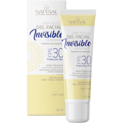 Gel facial invisible fps 30 50 ml natysal
