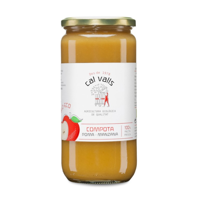 Compota manzana 700 g cal valls