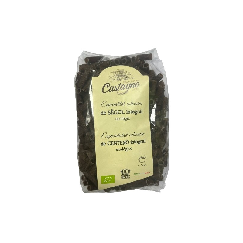 Macarron centeno integral eco 500g castagno