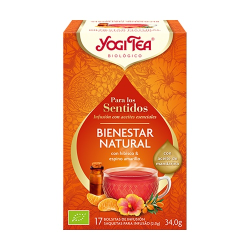 Yogi tea sentidos bienestar natural 17 bolsitas