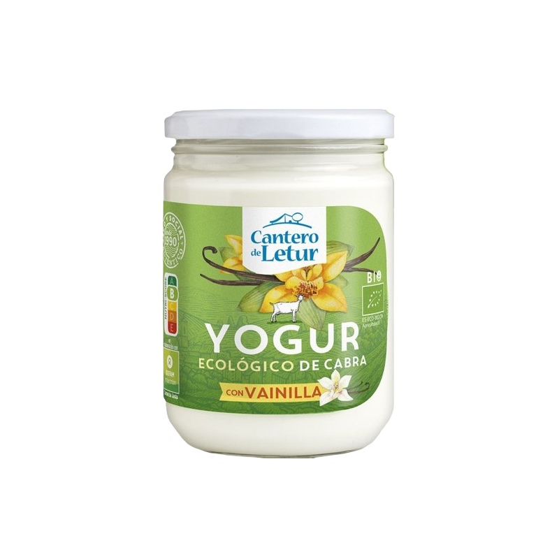 Yogur cabra vainilla cantero de letur 420g