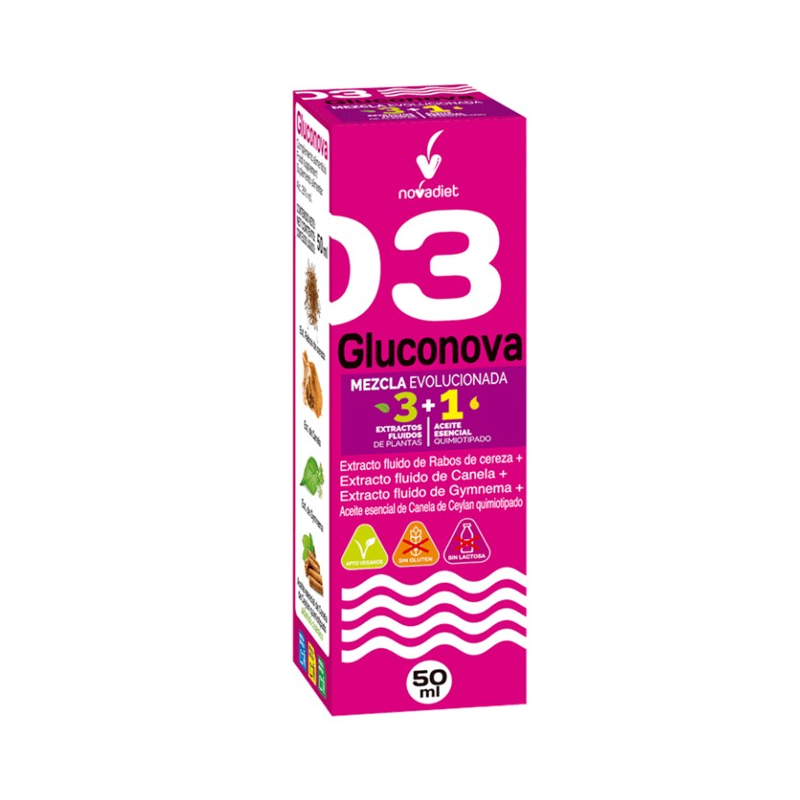 Gluconova mezcla evolucionada 03 50ml novadiet