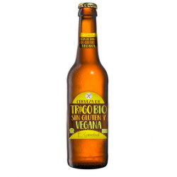 Cerveza de trigo sin gluten vegana bio ekotrebol