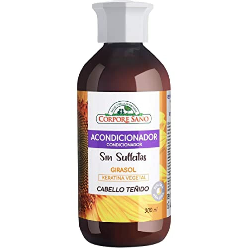 Acondicionador sin sulfatos cabello teñido corpore