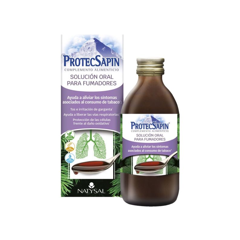 Protecsapin jarabe fumadores 250ml natysal
