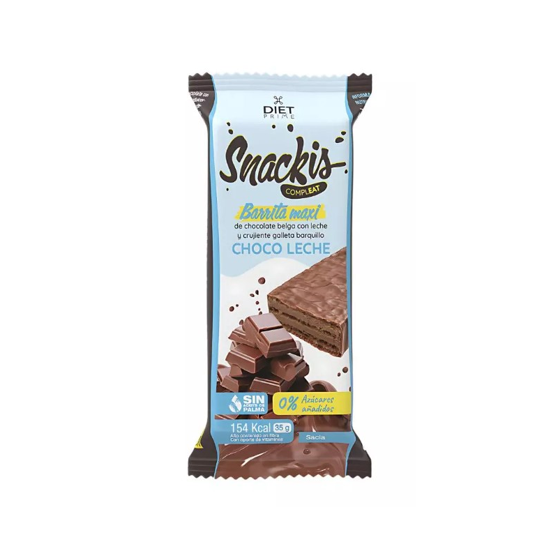 Snackis barrita maxi choco leche sacia herbora 35g