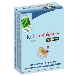 Krill fosfolipidos pl+dha 30p 100% natural