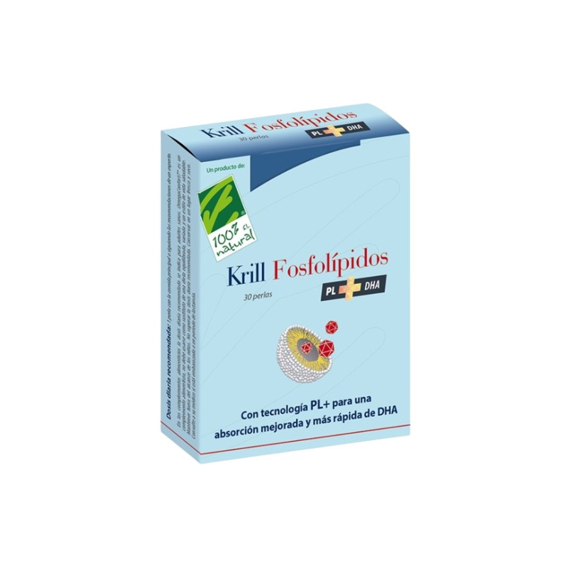 Krill fosfolipidos pl+dha 30p 100% natural