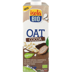 Bebida avena cacao isola bio 1l