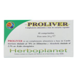 Proliver 40 comprimidos herboplanet