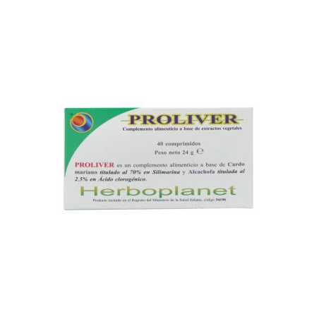 Proliver 40 comprimidos herboplanet