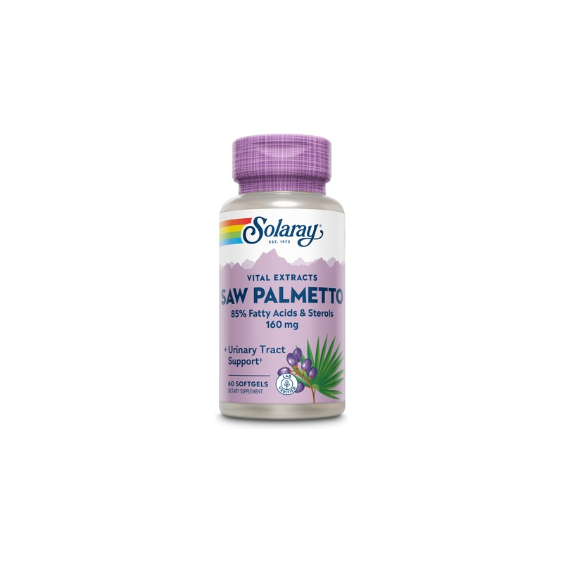Saw palmetto 60 perlas solaray