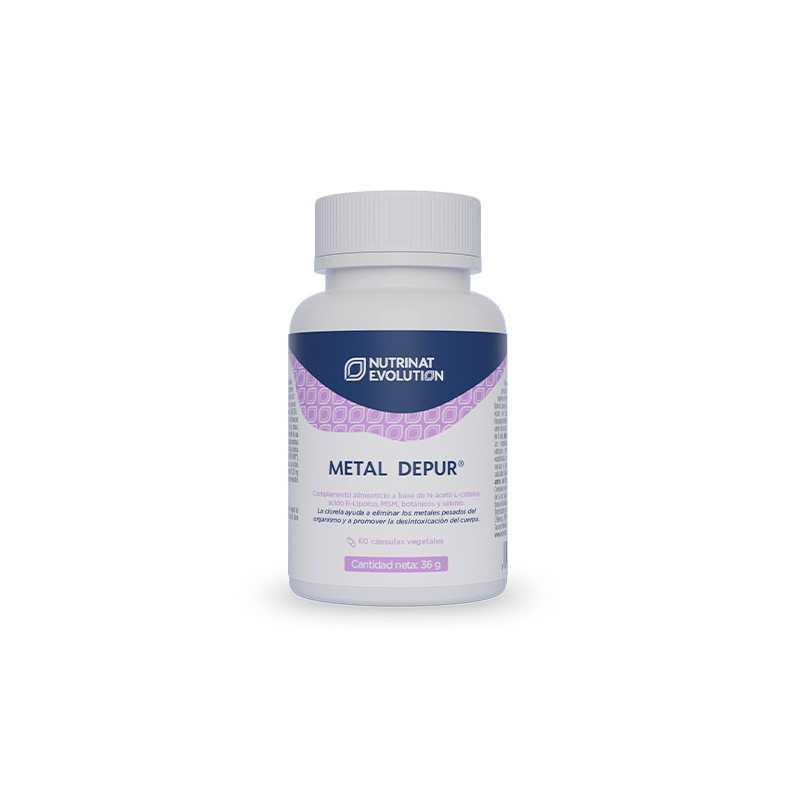 Metal depur 60 capsulas nutrinat evolution