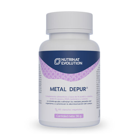 Metal depur 60 capsulas nutrinat evolution