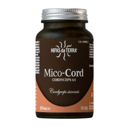 Mico-cord cordyceps vitamina c 70cp hifas da terra