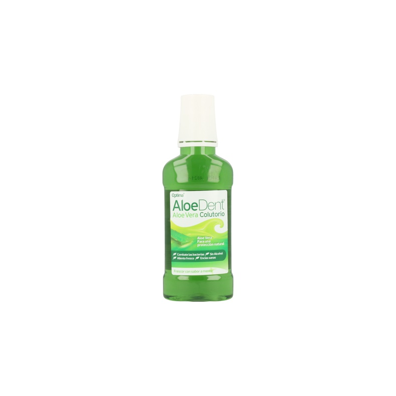 Aloe dent colutorio aloe vera sin fluor 250ml.
