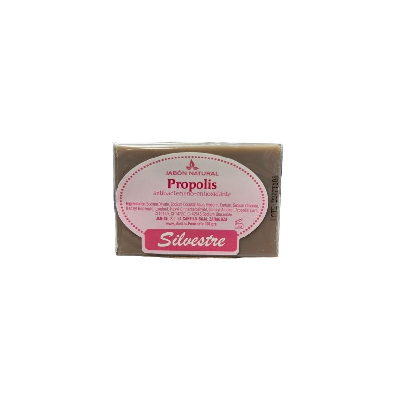 Jabon propoleo pastilla 100g silvestre