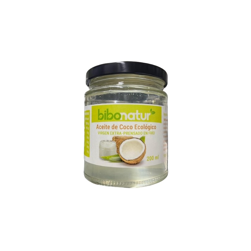 Aceite coco 200 ml ecologico bibonatur