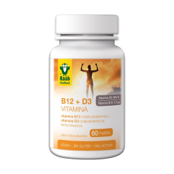 Vitamina b12 + d3 60 past masticable raab