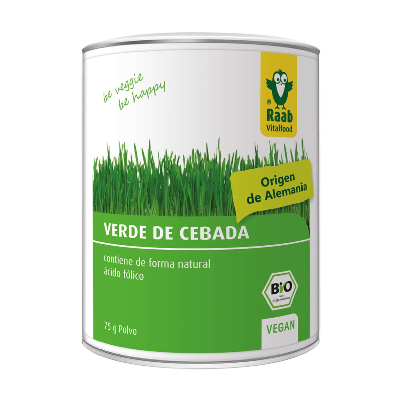 Verde cebada polvo 75g bio raab vitalfood