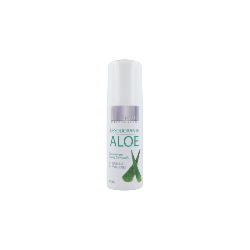 Desodorante aloe vera rol-on 75 ml bifemme