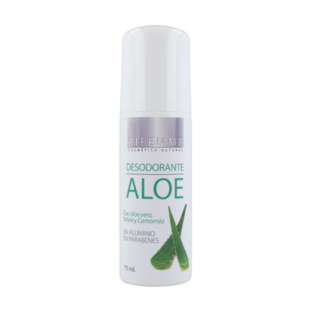 Desodorante aloe vera rol-on 75 ml bifemme