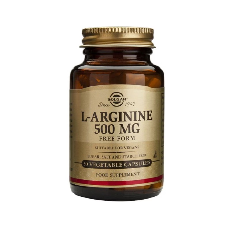 L-arginina 500mg 50 cap solgar