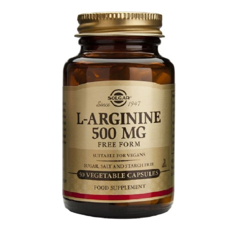 L-arginina 500mg 50 cap solgar