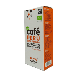 Cafe peru arabica molido comercio justo alternativ