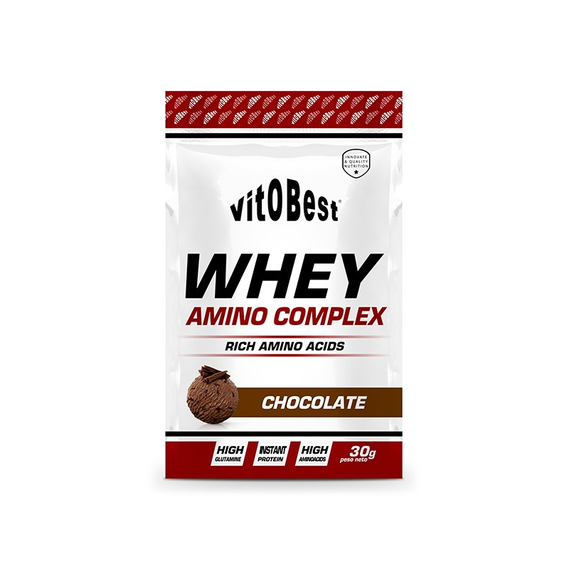 Whey amino complex chocolate 15 sobres 30g vitobes