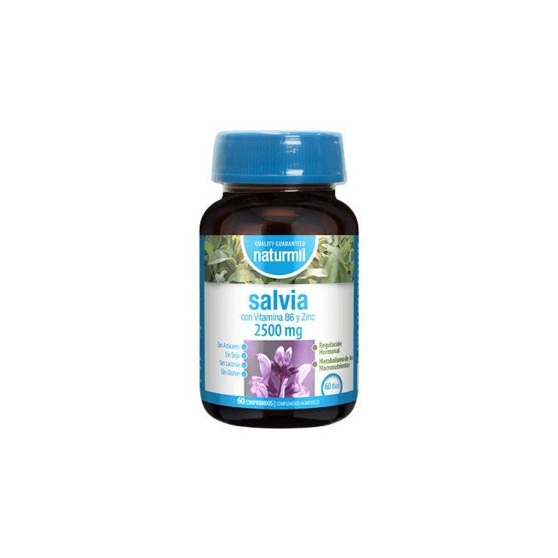 Salvia b6 y zinc 60comp naturmil dietmed