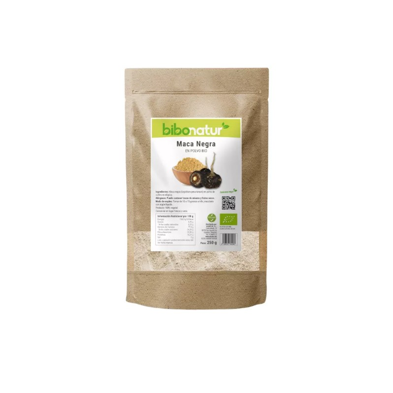 Maca negra polvo bio bibonatur 250g